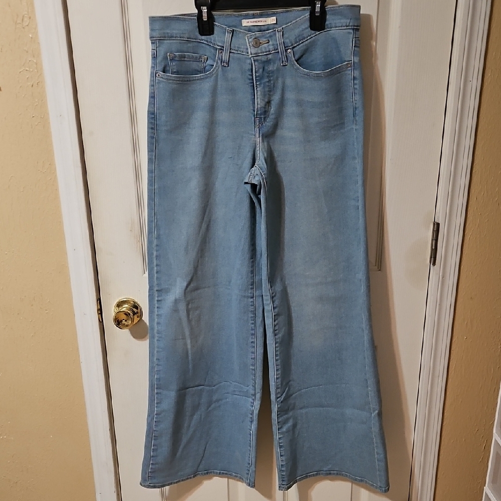 Levi's 318 Shaping Wide-Leg Jeans
